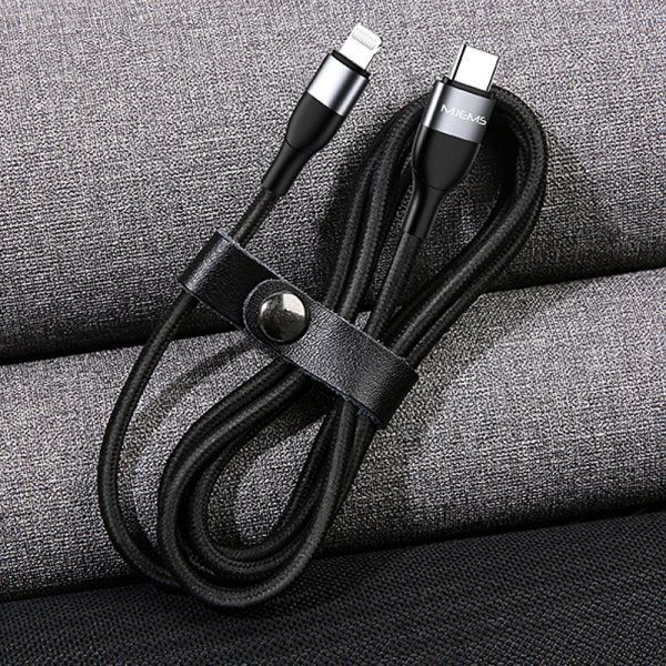 Дата кабель MJEMS US-SJ330 M2 Type-C to Lightning Fast Charging Cable 1.2m
