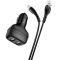 Автомобильное зарядное устройство Hoco Z36 (2USB/2.4A) + MicroUSB