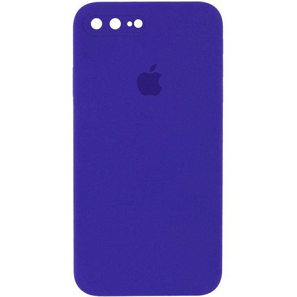 Чехол Silicone Case Square Full Camera Protective Apple iPhone 7 plus /8 plus
