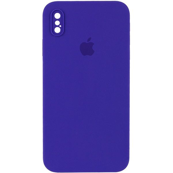 Чехол Silicone Case Square Full Camera Protective Apple iPhone XS Max