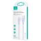 Дата кабель Usams US-SJ494 U65 Liquid Silicone USB to Type-C 3A 1m