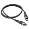 Дата кабель Hoco U99 Magnetic Type-C to Lightning 100W (1.2m)