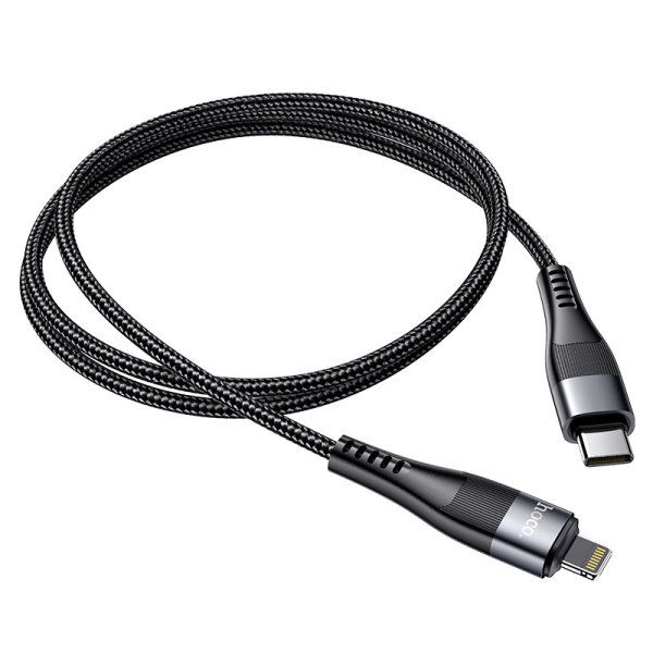 Дата кабель Hoco U99 Magnetic Type-C to Lightning 100W (1.2m)
