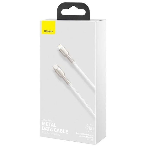 Дата кабель Baseus Cafule Series Metal Type-C to Lightning PD 20W (2m)