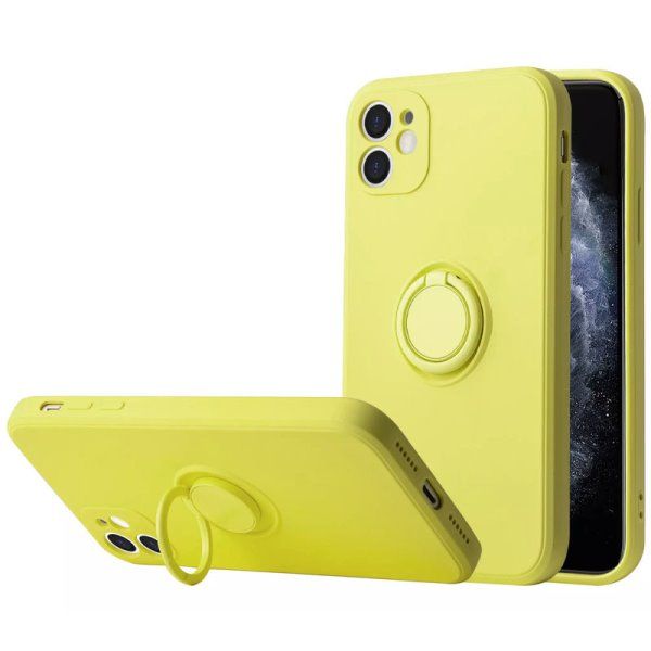 Чехол TPU Candy Ring Full Camera Apple iPhone 12