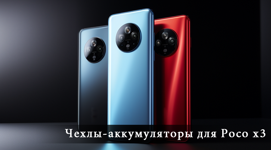 чехол-зарядка poco x3, чехол-аккумулятор poco x3, чехол-повербанк poco x3